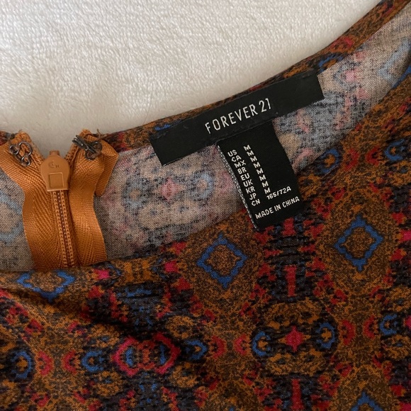 Brown Romper with Pattern - Picture 2 of 3